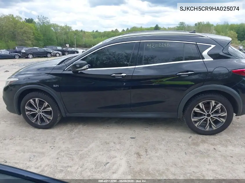 2017 Infiniti Qx30 Premium VIN: SJKCH5CR9HA025074 Lot: 42112290