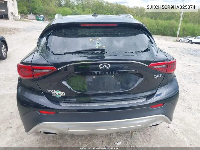 2017 Infiniti Qx30 Premium VIN: SJKCH5CR9HA025074 Lot: 42112290