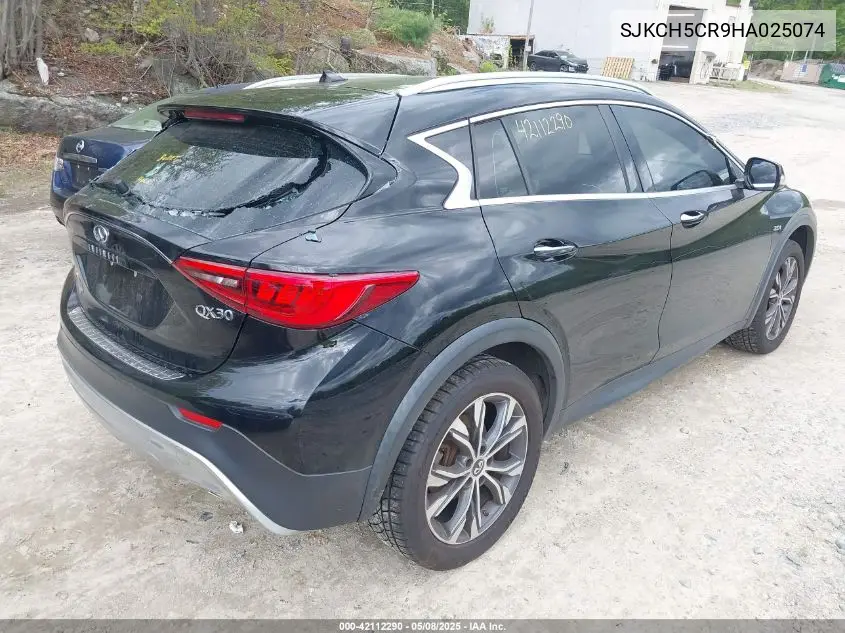 2017 Infiniti Qx30 Premium VIN: SJKCH5CR9HA025074 Lot: 42112290