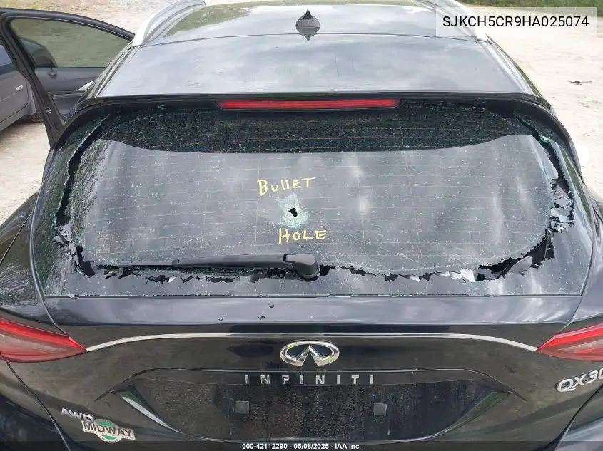 2017 Infiniti Qx30 Premium VIN: SJKCH5CR9HA025074 Lot: 42112290