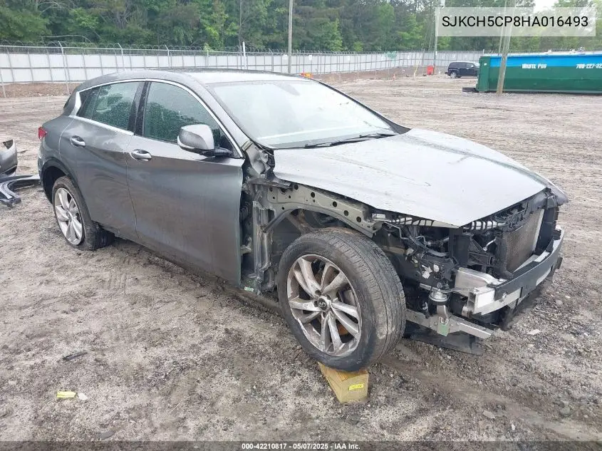 2017 Infiniti Qx30 VIN: SJKCH5CP8HA016493 Lot: 42210817