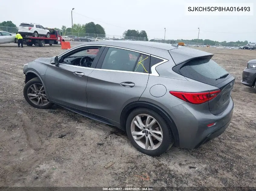 2017 Infiniti Qx30 VIN: SJKCH5CP8HA016493 Lot: 42210817