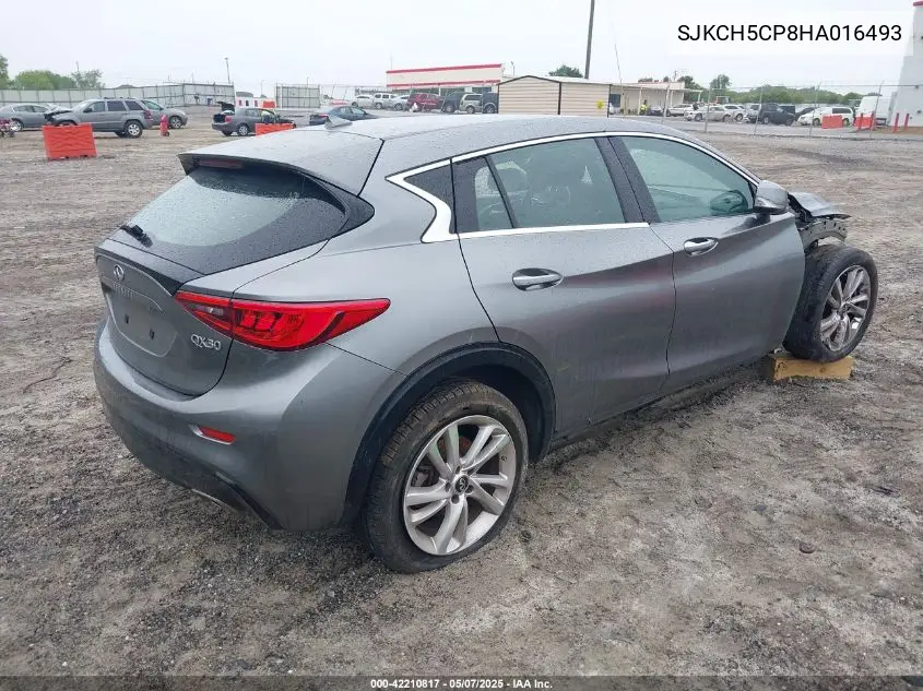 2017 Infiniti Qx30 VIN: SJKCH5CP8HA016493 Lot: 42210817