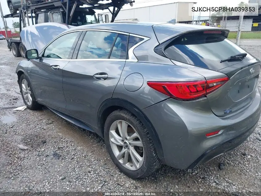 2017 Infiniti Qx30 Luxury VIN: SJKCH5CP8HA039353 Lot: 42245318