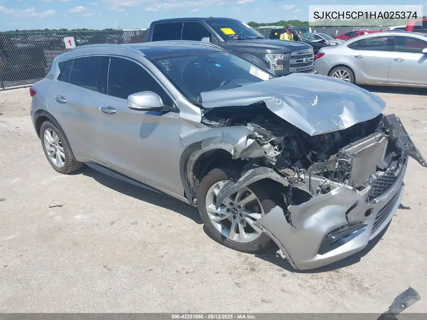 2017 Infiniti Qx30 Premium VIN: SJKCH5CP1HA025374 Lot: 42251690