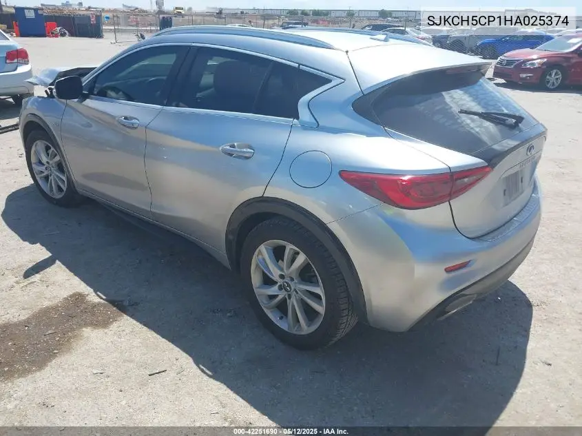 2017 Infiniti Qx30 Premium VIN: SJKCH5CP1HA025374 Lot: 42251690
