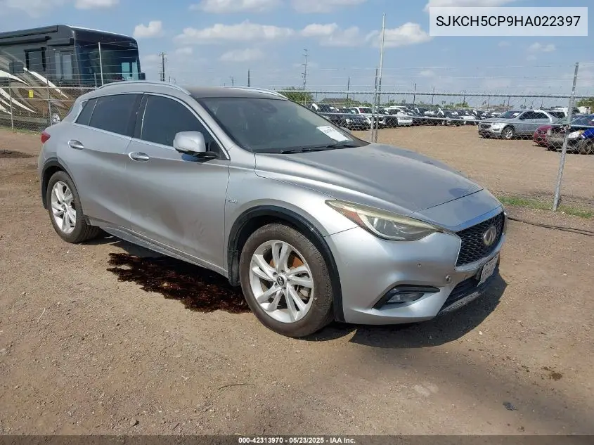2017 Infiniti Qx30 Premium VIN: SJKCH5CP9HA022397 Lot: 42313970