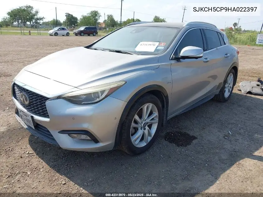 2017 Infiniti Qx30 Premium VIN: SJKCH5CP9HA022397 Lot: 42313970