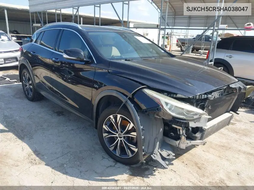 2017 Infiniti Qx30 Premium VIN: SJKCH5CR5HA038047 Lot: 42343261
