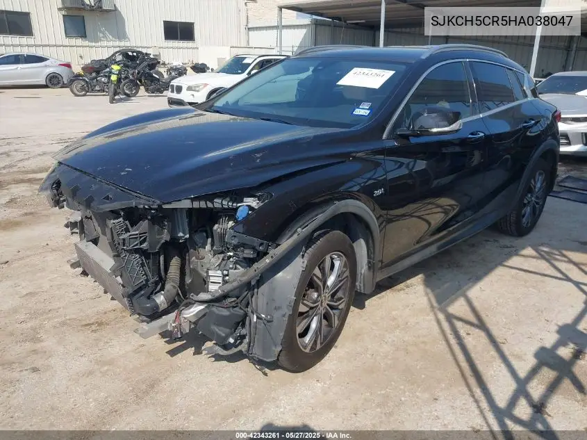 2017 Infiniti Qx30 Premium VIN: SJKCH5CR5HA038047 Lot: 42343261