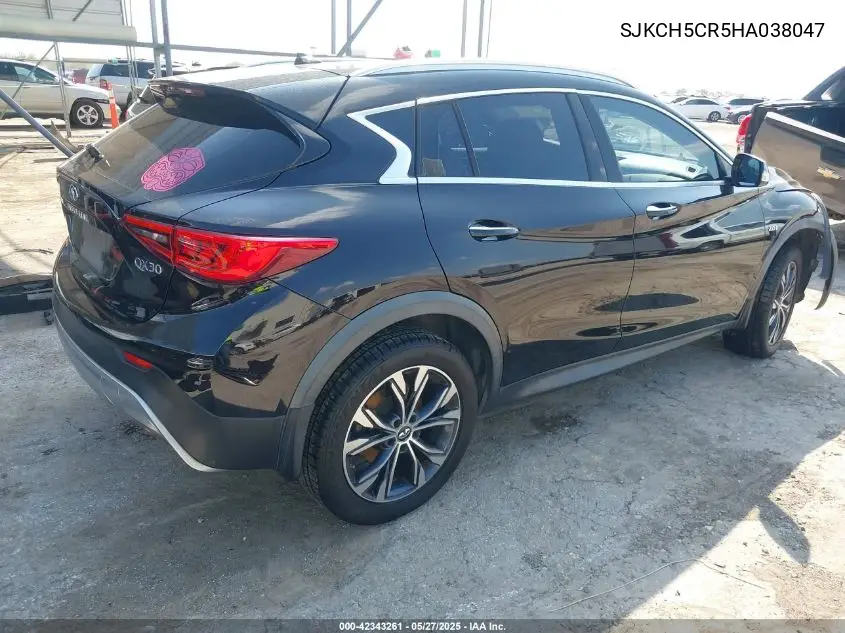 2017 Infiniti Qx30 Premium VIN: SJKCH5CR5HA038047 Lot: 42343261