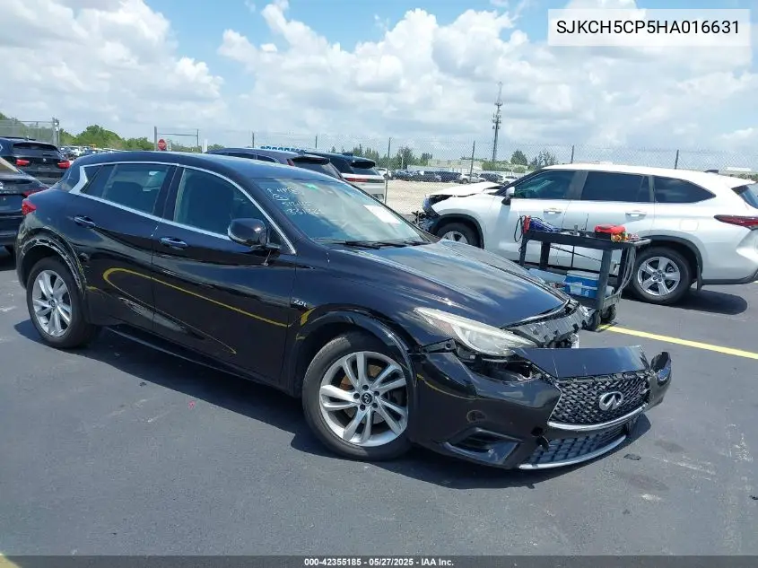 2017 Infiniti Qx30 VIN: SJKCH5CP5HA016631 Lot: 42355185
