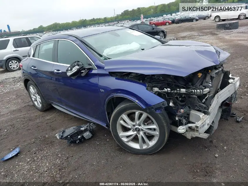 2017 Infiniti Qx30 Luxury/Premium/Sport VIN: SJKCH5CP2HA046377 Lot: 42361174