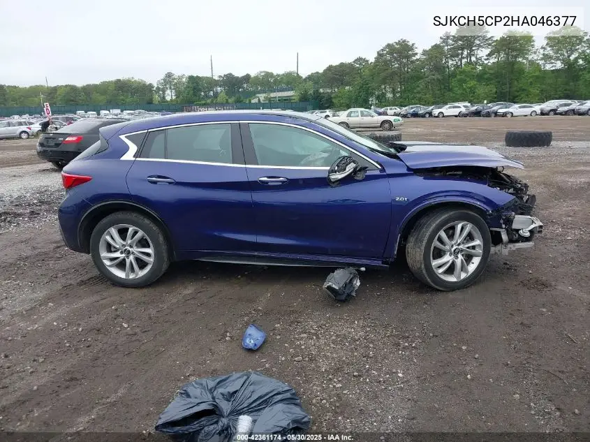 2017 Infiniti Qx30 Luxury/Premium/Sport VIN: SJKCH5CP2HA046377 Lot: 42361174