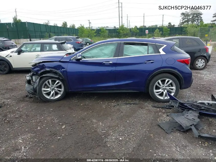 2017 Infiniti Qx30 Luxury/Premium/Sport VIN: SJKCH5CP2HA046377 Lot: 42361174