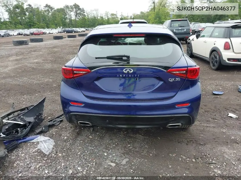 2017 Infiniti Qx30 Luxury/Premium/Sport VIN: SJKCH5CP2HA046377 Lot: 42361174