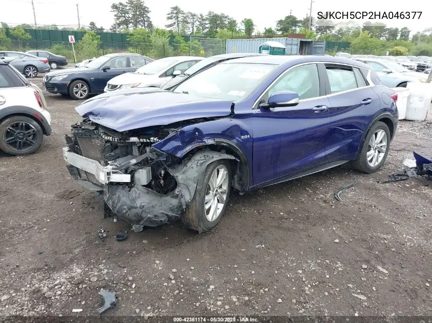 2017 Infiniti Qx30 Luxury/Premium/Sport VIN: SJKCH5CP2HA046377 Lot: 42361174