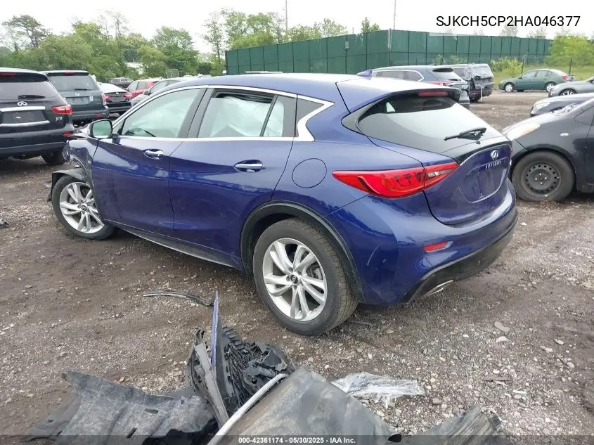2017 Infiniti Qx30 Luxury/Premium/Sport VIN: SJKCH5CP2HA046377 Lot: 42361174
