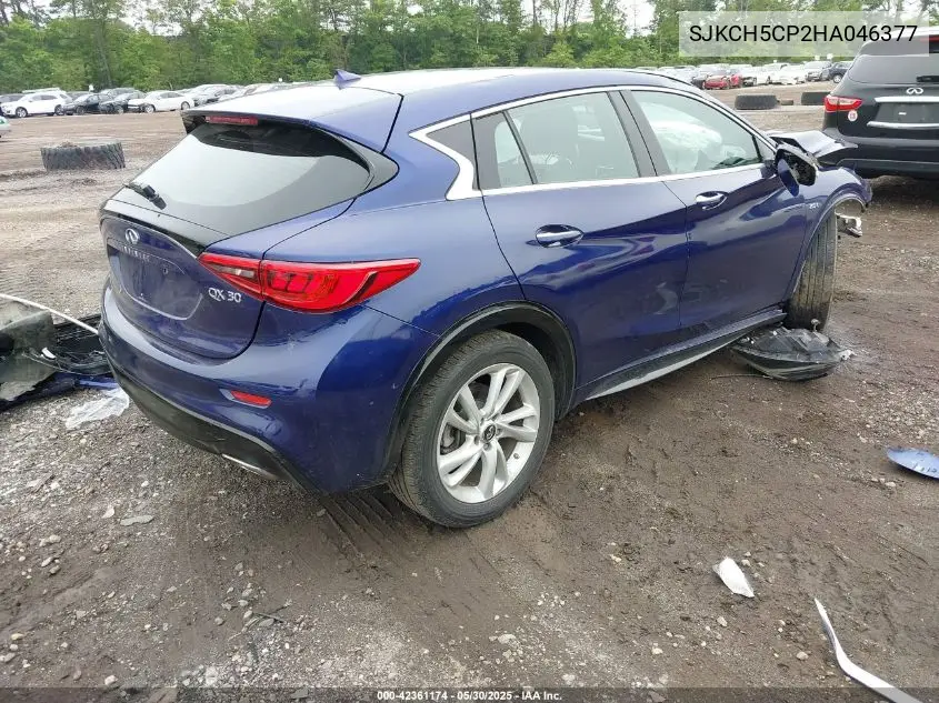 2017 Infiniti Qx30 Luxury/Premium/Sport VIN: SJKCH5CP2HA046377 Lot: 42361174