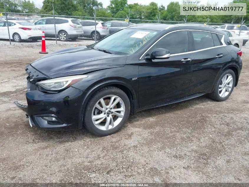 2017 Infiniti Qx30 Premium VIN: SJKCH5CP4HA019777 Lot: 42370275
