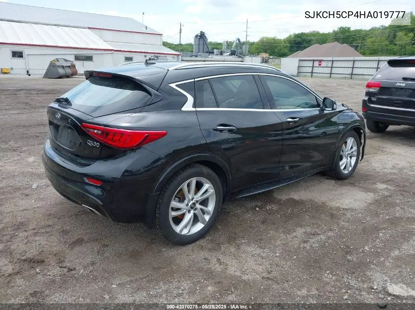 2017 Infiniti Qx30 Premium VIN: SJKCH5CP4HA019777 Lot: 42370275