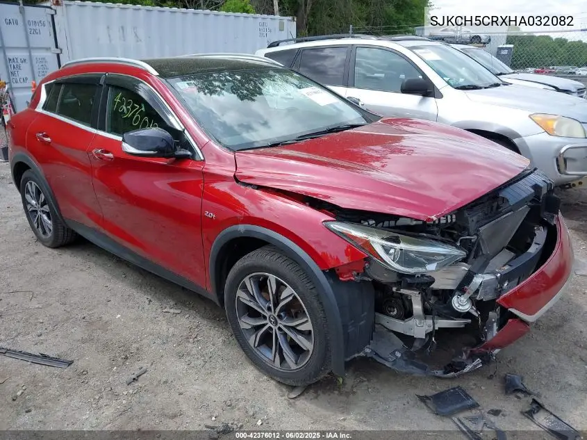 2017 Infiniti Qx30 Premium VIN: SJKCH5CRXHA032082 Lot: 42376012