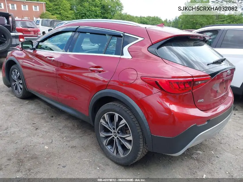 2017 Infiniti Qx30 Premium VIN: SJKCH5CRXHA032082 Lot: 42376012
