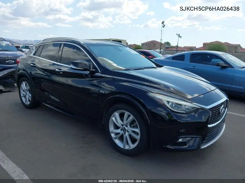 2017 Infiniti Qx30 Premium VIN: SJKCH5CP6HA026438 Lot: 42382135