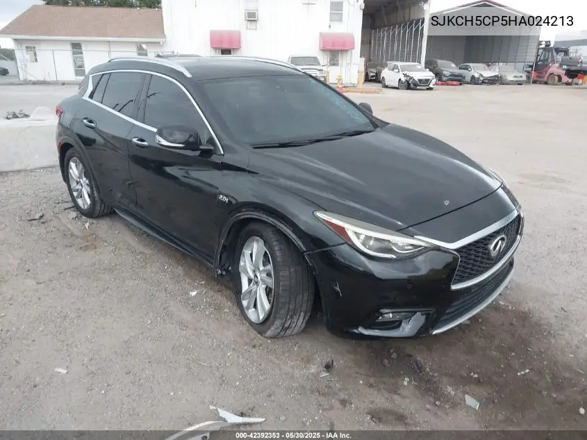2017 Infiniti Qx30 Luxury/Premium/Sport VIN: SJKCH5CP5HA024213 Lot: 42392353