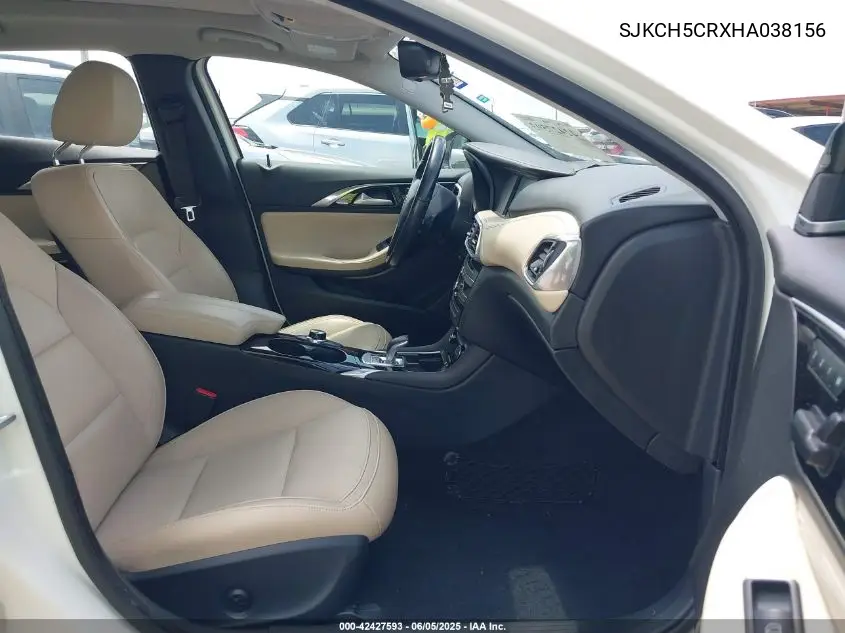 2017 Infiniti Qx30 Premium VIN: SJKCH5CRXHA038156 Lot: 42427593