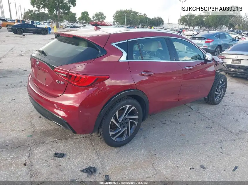 2017 Infiniti Qx30 Premium VIN: SJKCH5CP3HA039213 Lot: 42436970