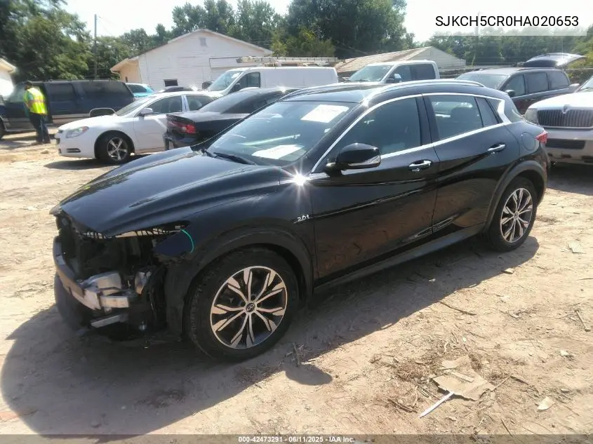 2017 Infiniti Qx30 Premium VIN: SJKCH5CR0HA020653 Lot: 42473291