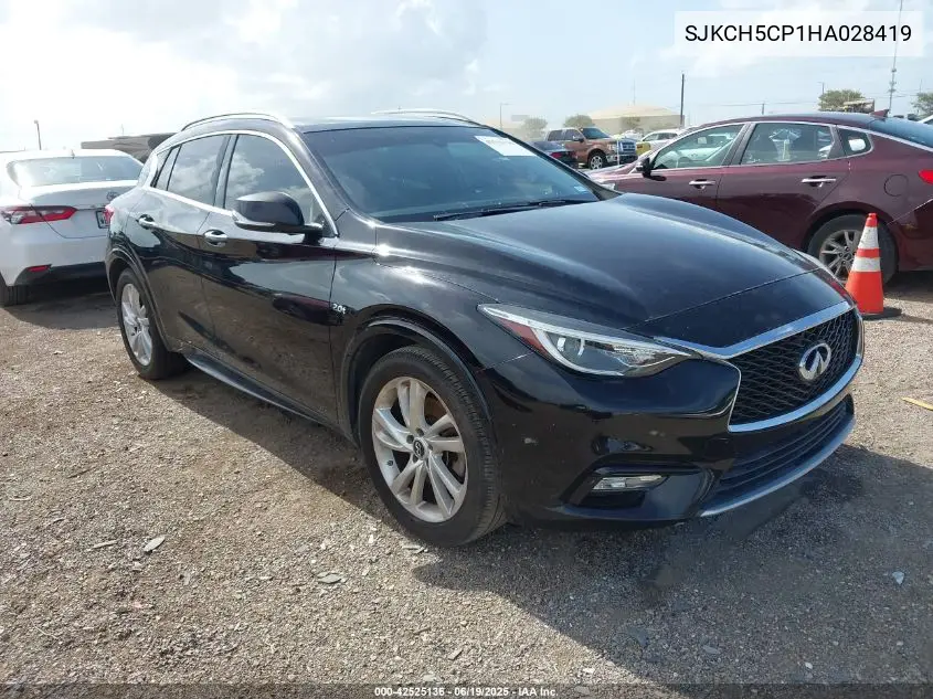 2017 Infiniti Qx30 Premium VIN: SJKCH5CP1HA028419 Lot: 42525136