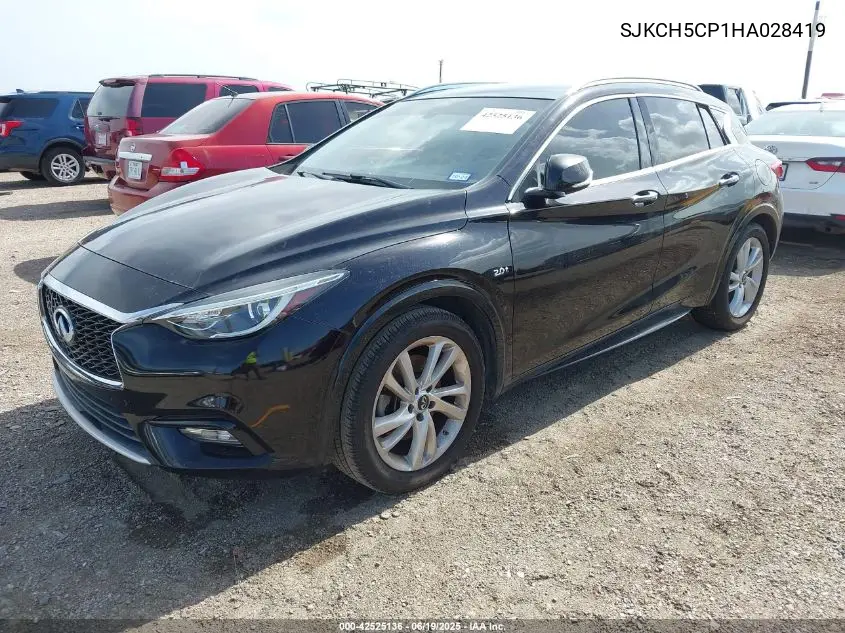 2017 Infiniti Qx30 Premium VIN: SJKCH5CP1HA028419 Lot: 42525136