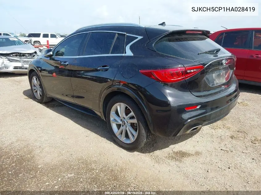 2017 Infiniti Qx30 Premium VIN: SJKCH5CP1HA028419 Lot: 42525136