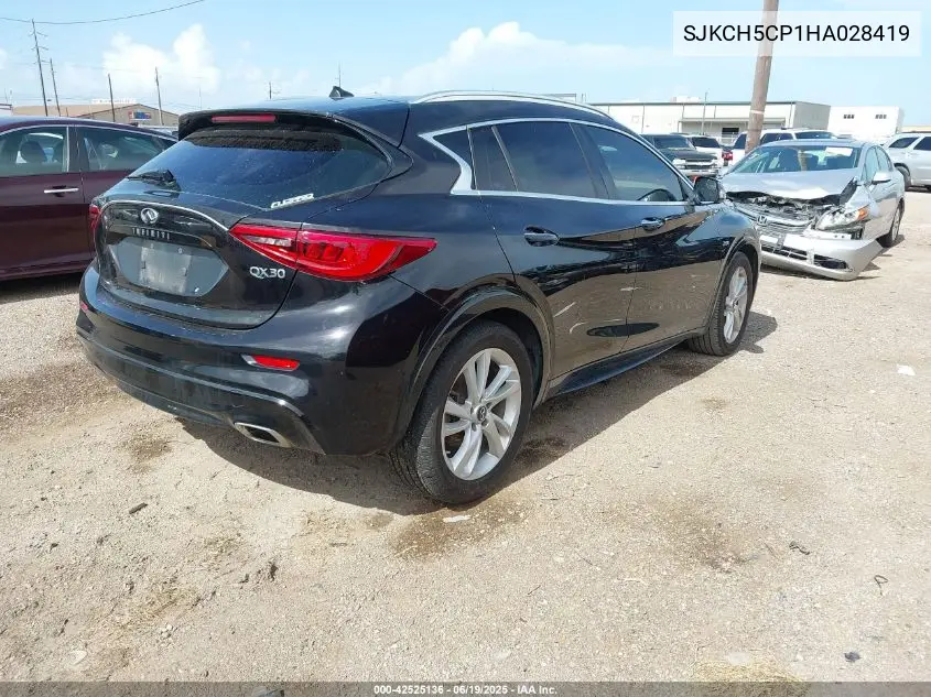 2017 Infiniti Qx30 Premium VIN: SJKCH5CP1HA028419 Lot: 42525136