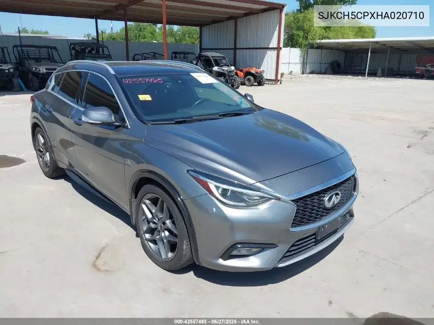 2017 Infiniti Qx30 Premium VIN: SJKCH5CPXHA020710 Lot: 42557465