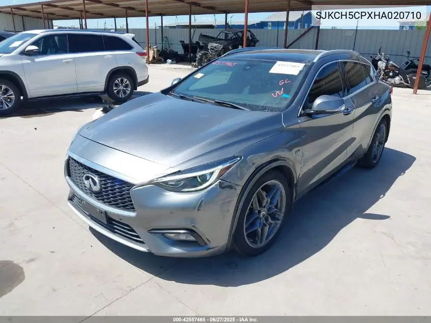 2017 Infiniti Qx30 Premium VIN: SJKCH5CPXHA020710 Lot: 42557465