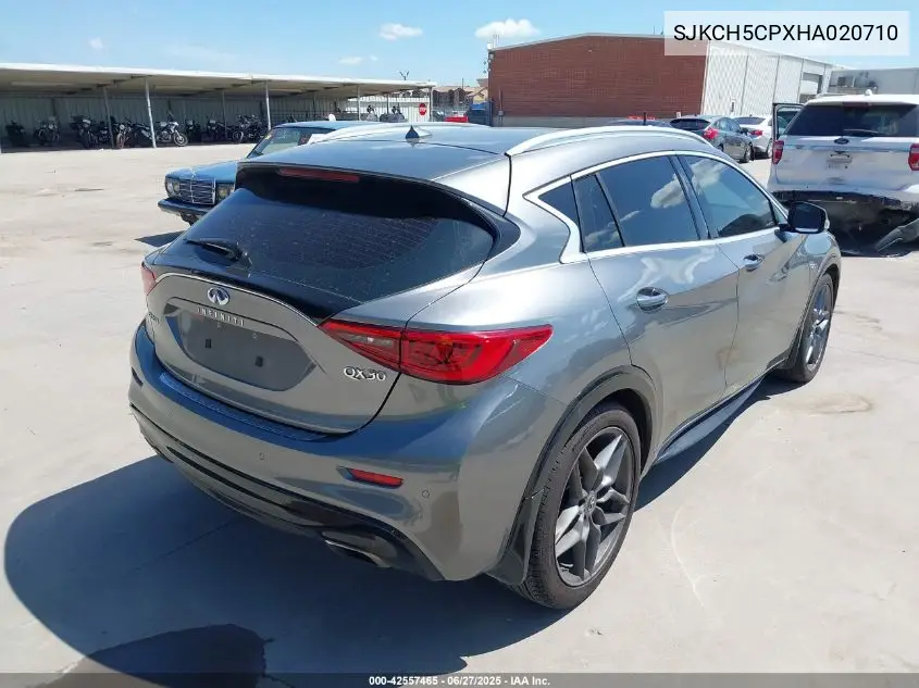 2017 Infiniti Qx30 Premium VIN: SJKCH5CPXHA020710 Lot: 42557465
