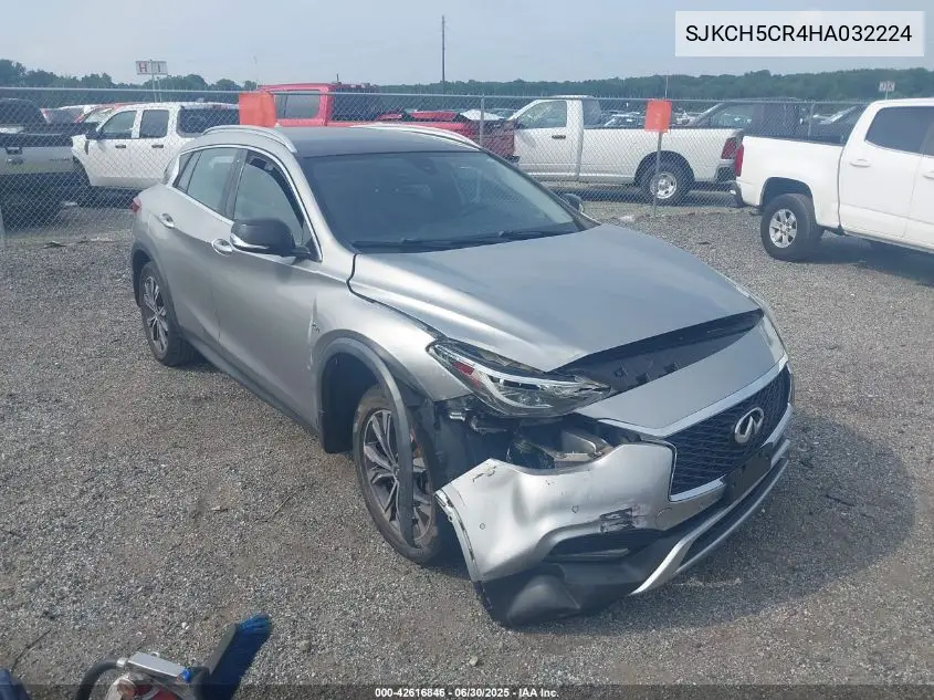 2017 Infiniti Qx30 Premium VIN: SJKCH5CR4HA032224 Lot: 42616846