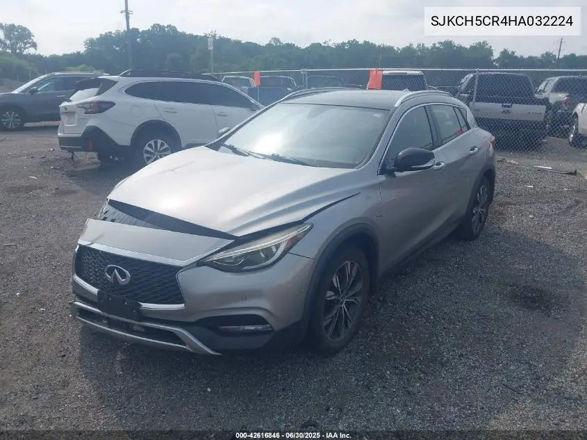 2017 Infiniti Qx30 Premium VIN: SJKCH5CR4HA032224 Lot: 42616846