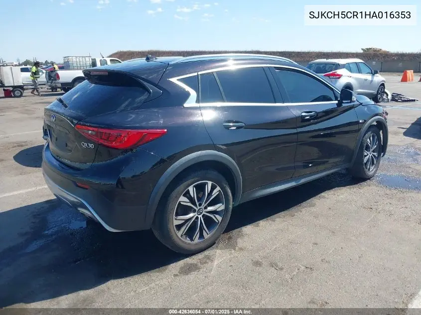 2017 Infiniti Qx30 Premium VIN: SJKCH5CR1HA016353 Lot: 42636054