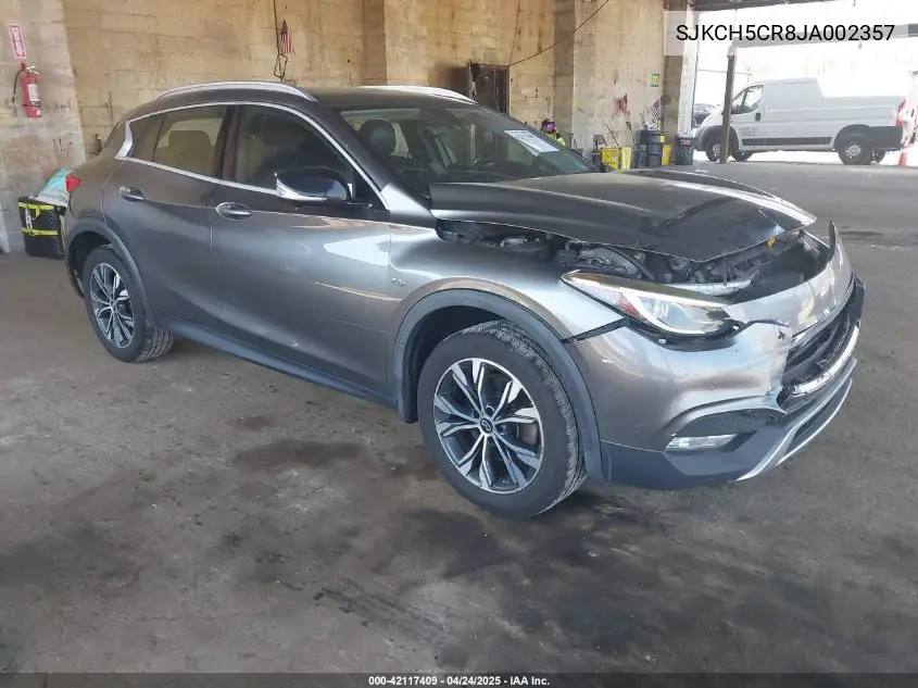 2018 Infiniti Qx30 Essential VIN: SJKCH5CR8JA002357 Lot: 42117409