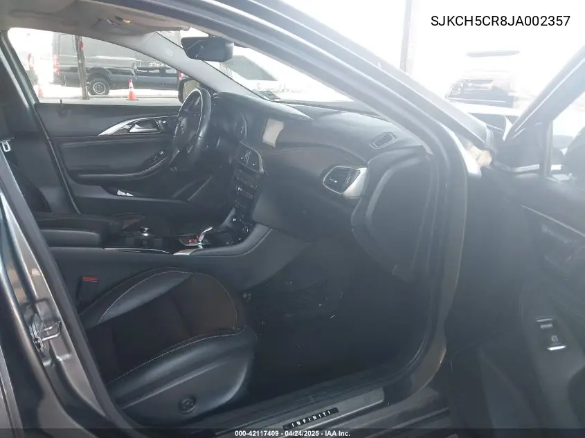 2018 Infiniti Qx30 Essential VIN: SJKCH5CR8JA002357 Lot: 42117409
