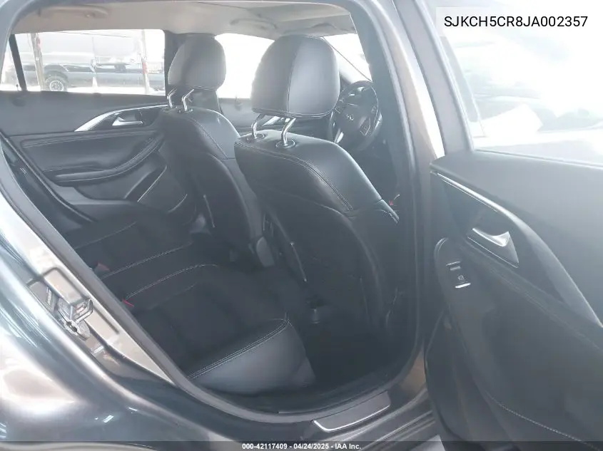 2018 Infiniti Qx30 Essential VIN: SJKCH5CR8JA002357 Lot: 42117409
