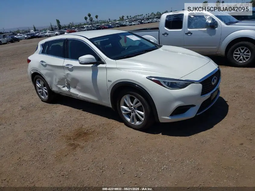 2018 Infiniti Qx30 VIN: SJKCH5CP8JA042095 Lot: 42316933