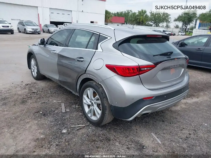 2018 Infiniti Qx30 Premium VIN: SJKCH5CP5JA049408 Lot: 42403602