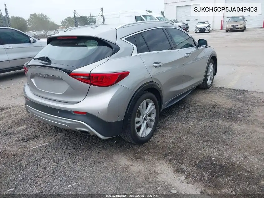 2018 Infiniti Qx30 Premium VIN: SJKCH5CP5JA049408 Lot: 42403602