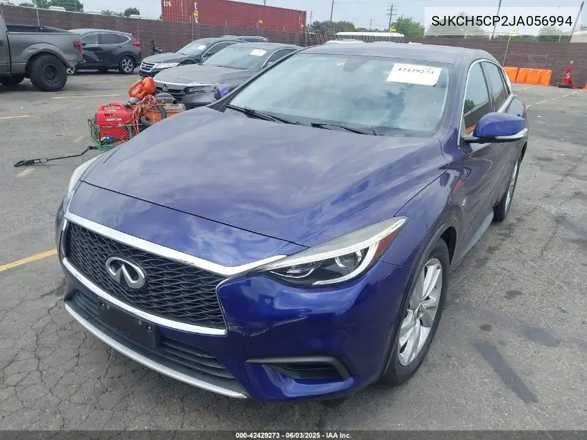 2018 Infiniti Qx30 Luxury VIN: SJKCH5CP2JA056994 Lot: 42429273