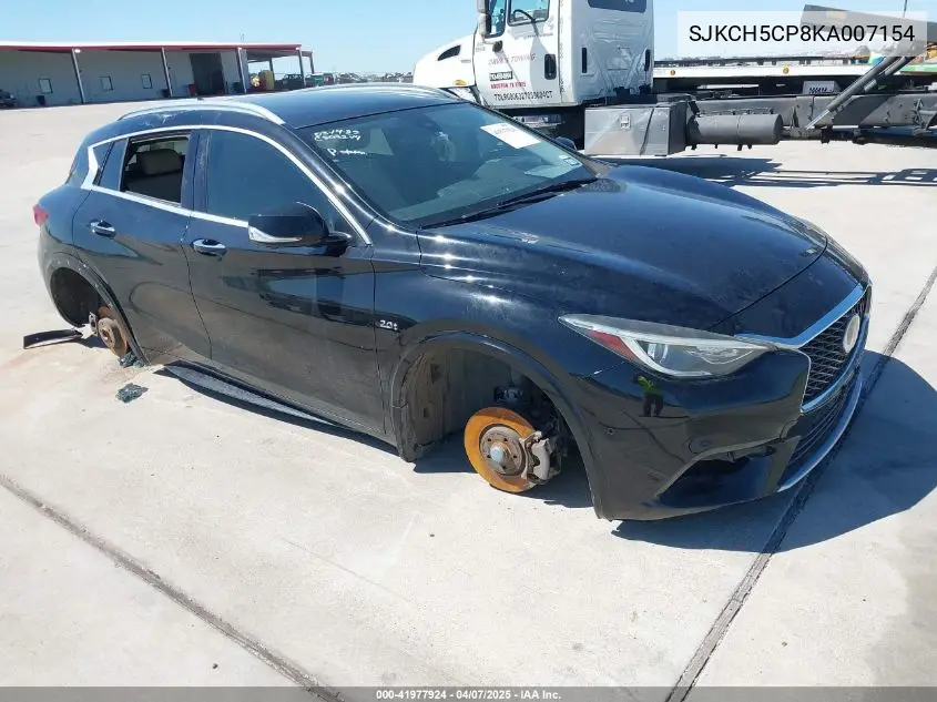 2019 Infiniti Qx30 Luxe VIN: SJKCH5CP8KA007154 Lot: 41977924